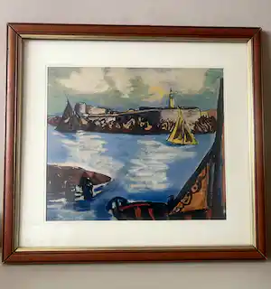 Max Beckmann - Chateau D’if verkauft für € 180!