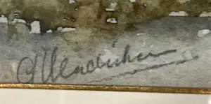 Gert Hendriksen - Landschap langs het water kopen? Bied vanaf 40!