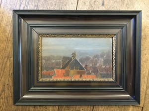 Niet of onleesbaar gesigneerd - C3752-5 - Stadsgezicht kopen? Bied vanaf 10!