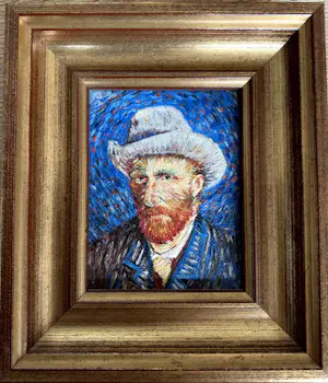 Niet of onleesbaar gesigneerd - 3 Repro Van Gogh portretten kopen? Bied vanaf 10!