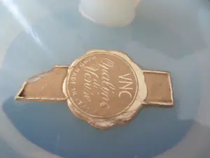 Niet of onleesbaar gesigneerd - Opaline vaas/bonbonnière kopen? Bied vanaf 1!