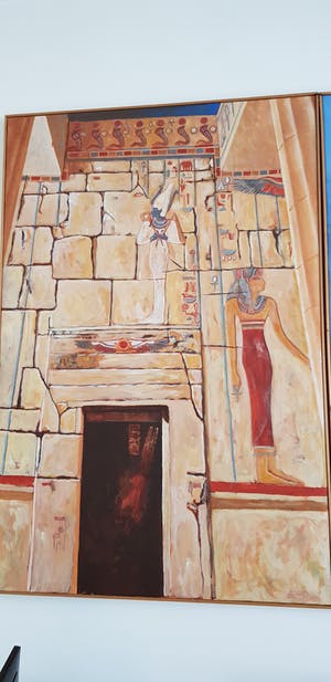 Ton Leenarts - Egypte, drieluik kopen? Bied vanaf 2500!