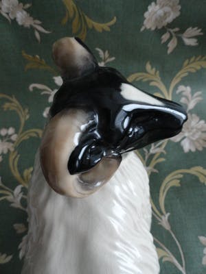 Niet of onleesbaar gesigneerd - Ram van geglazuurd aardewerk kopen? Bied vanaf 1!