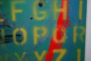 George Struikelblok - gemengde techniek 2012 - mooi ingelijst kopen? Bied vanaf 75!