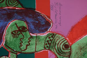 Corneille - litho - Aurore Rouge - 1972 kopen? Bied vanaf 450!