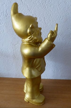 Ottmar Horl - Sponti Activist Gnome Gold kopen? Bied vanaf 90!