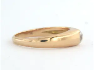 18k rosé gouden ring bezet met Bolsjewiek geslepen diamanten tot. 0,40ct kopen? Bied vanaf 725!