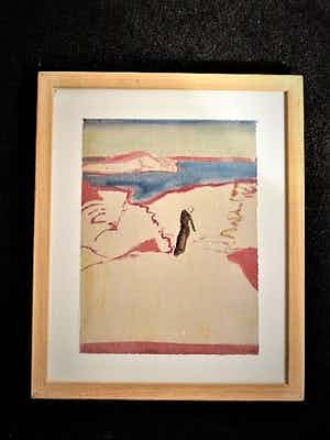 Jasper Krabbe - "voor Kabul Velthoen" - zeer kleine oplage (1/15) - gesigneerd verkocht voor € 30!