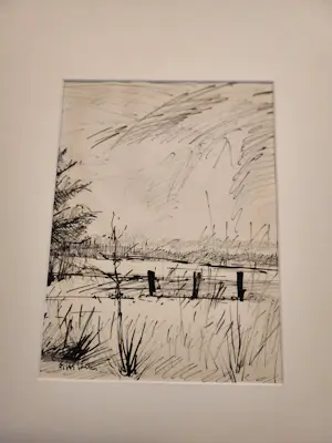 Frits Jansen - Landschap kopen? Bied vanaf 20!