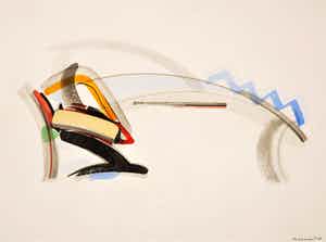 Peter van Drumpt - Zonder titel verkocht voor € 45!