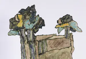 Miny Kruip-Pothof - Keramiek, Dijklandschap kopen? Bied vanaf 80!