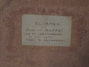 Nico Huppes - Bloemstilleven kopen? Bied vanaf 120!