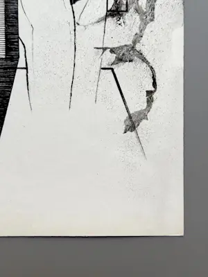 Eugène Eechaut - Inktcompositie, 1977 kopen? Bied vanaf 50!
