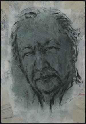 Wim de Bruin - Gemengde techniek op karton, Armando kopen? Bied vanaf 35!