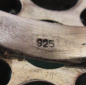 Niet of onleesbaar gesigneerd - Zilveren (925) Afghaanse Kuchi Halsketting met hanger en twee ringen kopen? Bied vanaf 1!