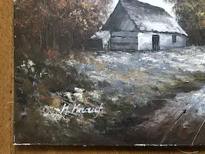 Henner Knauf - Winter landschap kopen? Bied vanaf 15!