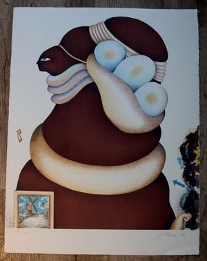 Jörg Remé - Litho - 1975 kopen? Bied vanaf 45!