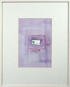 Ruud van der Beele - Gemengde techniek op papier, Zonder titel - Ingelijst kopen? Bied vanaf 1!