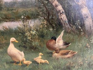 Constant Artz - Eenden aan de waterkant kopen? Bied vanaf 1700!