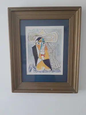 Pablo Picasso - Personage cubiste au chapeau kaufen? Bieten Sie von 85!