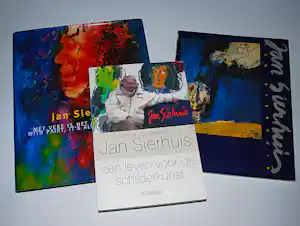 Jan Sierhuis - 3 boeken, 1x gesigneerd verkauft für € 65!