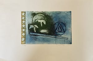 Jan Montyn - Tropical paradise, kleurenets. kopen? Bied vanaf 55!