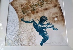 Leentje Linders - Apollo 13 - De bijna 'rampvlucht' naar de maan in 1970 - Professioneel ingelijst kopen? Bied vanaf 1!