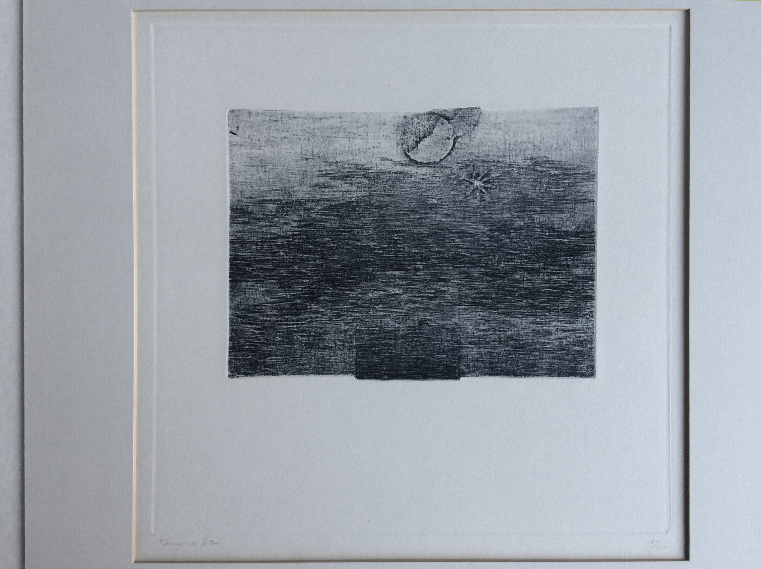 Eduard Flor - Sterrenhemel - ets, gesigneerd kopen? Bied vanaf 20!