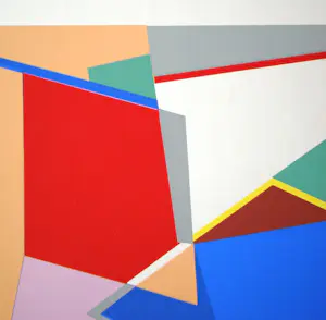 Cicero Dias - Composition abstrait - Originele zeefdruk - 1954 kopen? Bied vanaf 180!
