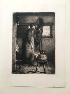 Willem Steelink (sr.) - diverse etsen verkocht voor € 35!