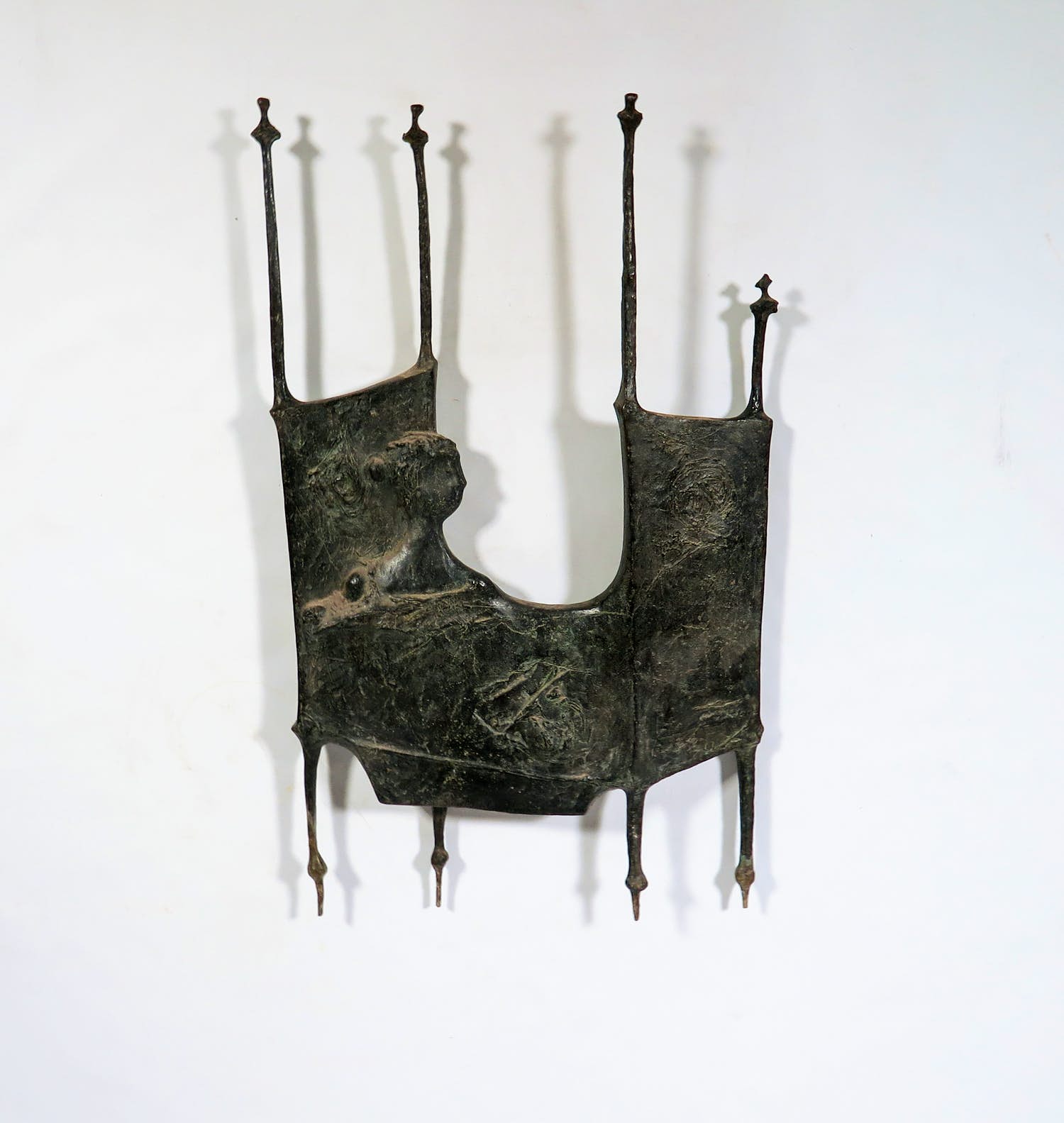 Bram Roth - Bronzen object, In bed kopen? Bied vanaf 100!