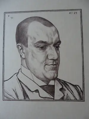 Jan Veth - Litho's van 7 bekende mensen van Nederland, uitgebracht van 1893 en 1896 kopen? Bied vanaf 80!