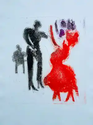 Jan Sierhuis - Flamingodansers kopen? Bied vanaf 75!