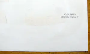 Joan Miro - Originele lithografie kopen? Bied vanaf 1!