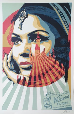 Shepard Fairey - TARGET EXCEPTIONS kopen? Bied vanaf 85!