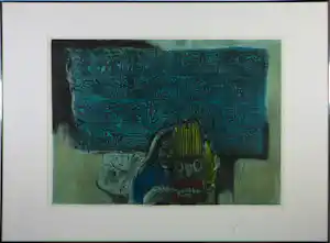 Ru van Rossem - Grote ets / aquatint, De maskermaakster - Ingelijst kaufen? Bieten Sie von 100!