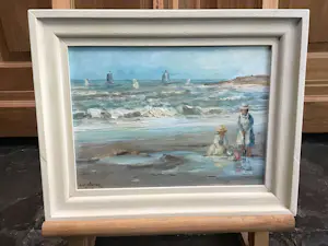 Cor Schaap - Spelen op het strand. kopen? Bied vanaf 375!