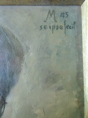 Simon Moulijn - SE IPSE FECIT /// OLIE OP DOEK kopen? Bied vanaf 120!