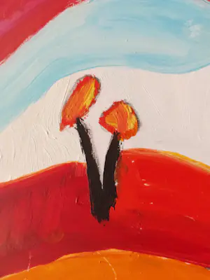 Piet Wiegman (II) - Heuvelachtig landschap met huizen kopen? Bied vanaf 150!