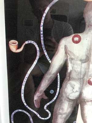 Marc Maet - man die belaagd wordt door Belgische kunst kopen? Bied vanaf 150!