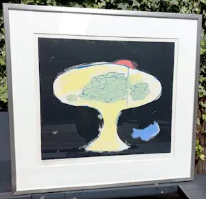 Eugène Brands - Fruitschaal, litho (netjes ingelijst, groot) kopen? Bied vanaf 175!