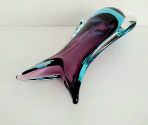 Niet of onleesbaar gesigneerd - oogverblindende vaas naar Flavio Poli, Murano, handgemaakt kopen? Bied vanaf 1!