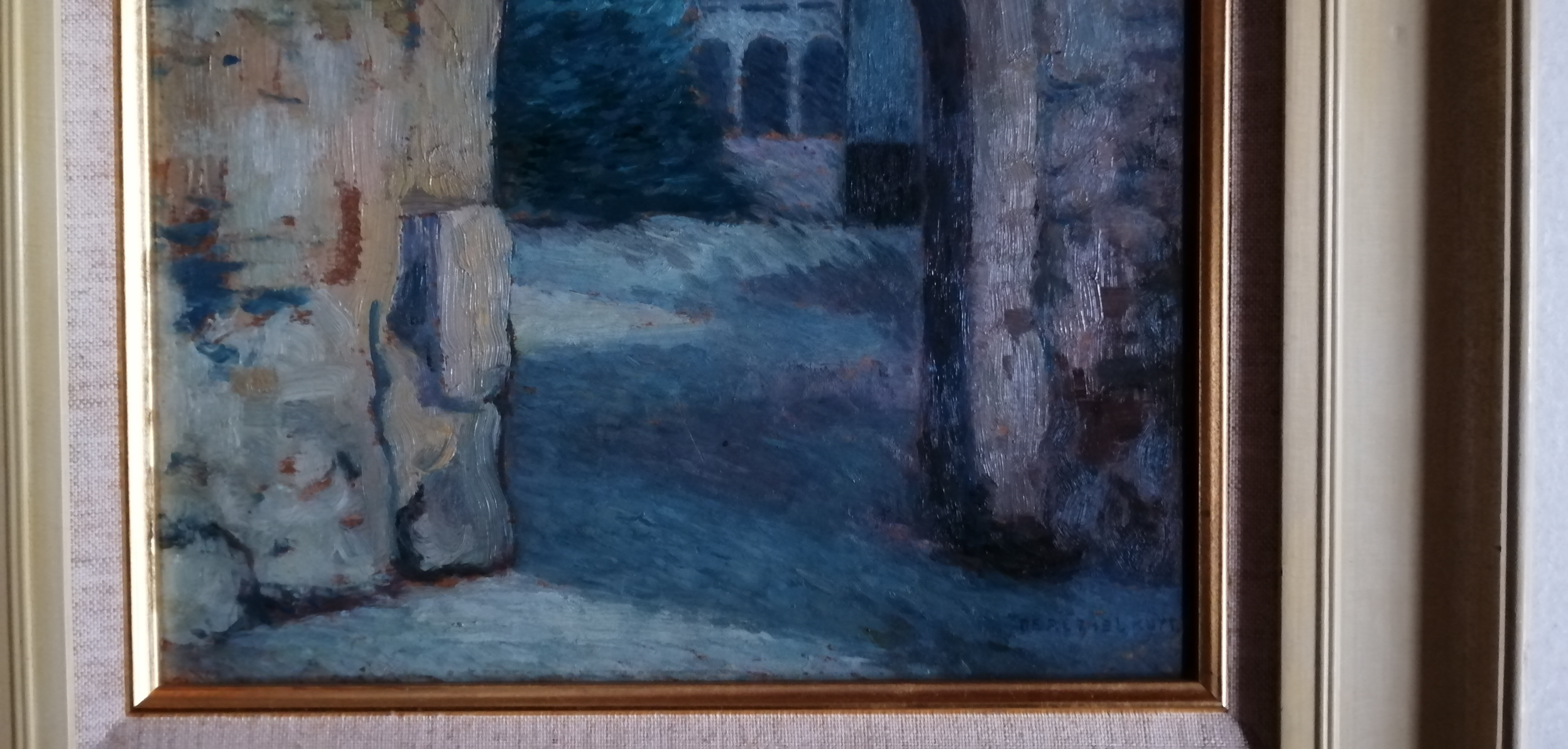 Herman Kuyt - Porte d'entrée du Chateau d'Anelet (Suisse) kopen? Bied vanaf 120!