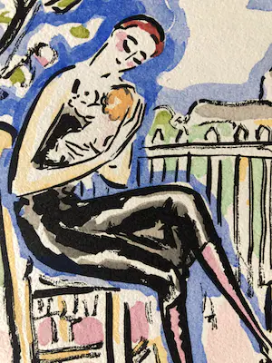 Kees van Dongen - Kees van Dongen - Moeder en kind - 1925 kopen? Bied vanaf 295!