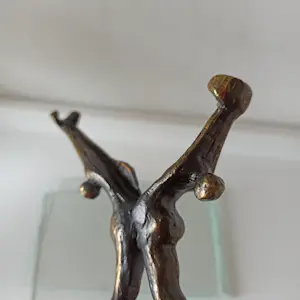Corry Ammerlaan - Bronzen fotolijst met figuren. kopen? Bied vanaf 20!