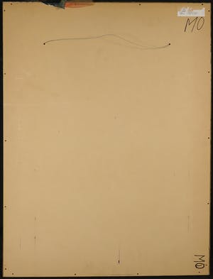 Kees Mol - Acryl op board, Binnen silhouet - Ingelijst kopen? Bied vanaf 60!