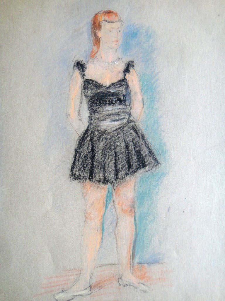 Albert Mulder - zeer mooie tekening van ballerina kopen? Bied vanaf 1!