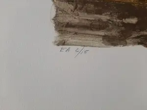 Bernard Charoy - Litho. Portret van een vrouw met hoed. kopen? Bied vanaf 35!