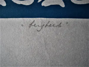 Maaike Braat - Mooie polychrome Houtsnede (oplage 80) potloodgesigneerd kopen? Bied vanaf 1!