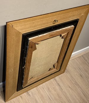 Albert Torringa - Zuid Europees landschap met bergen en meer. kopen? Bied vanaf 40!